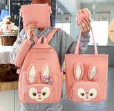 5 Pcs Set Backpack for Girls 2025 GALAXY BAGS